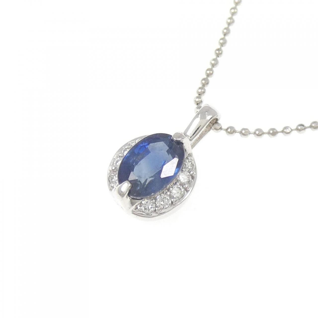 PT900 サファイヤ ネックレス 1.14CT