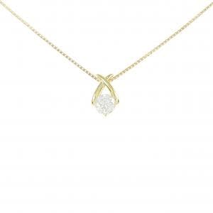 [BRAND NEW] K18YG Diamond Necklace 0.333CT G SI2 Good