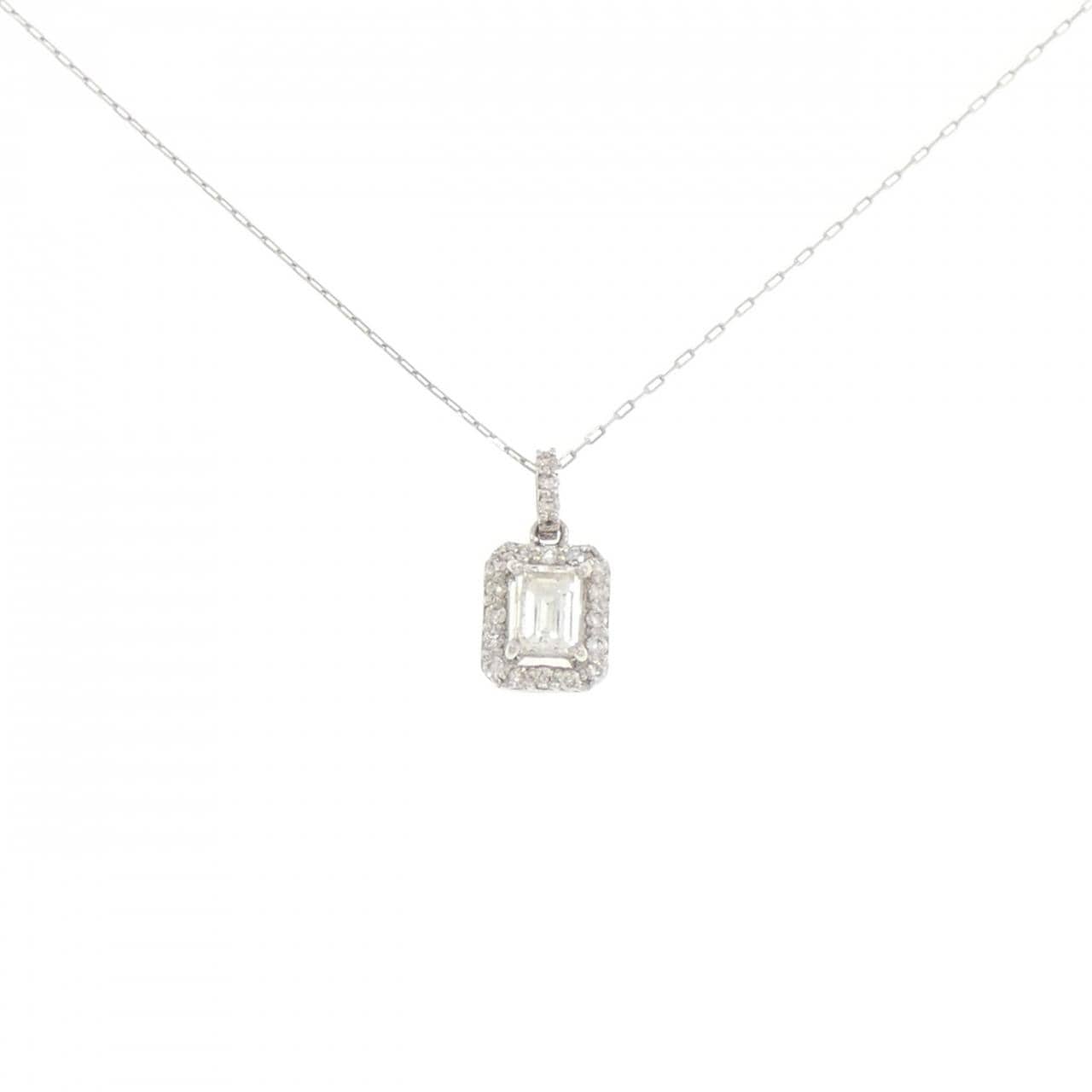 【新品】PT900/PT850 ダイヤモンド ネックレス 0.210CT