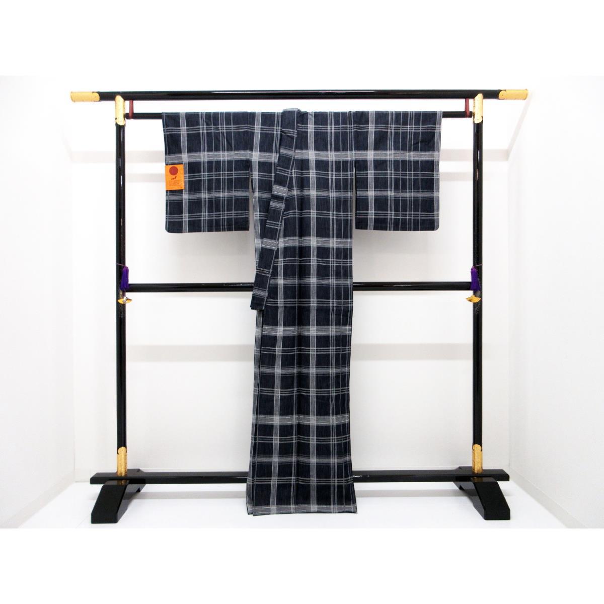 【新品】単衣　岡山デニム　身幅Ｌ寸