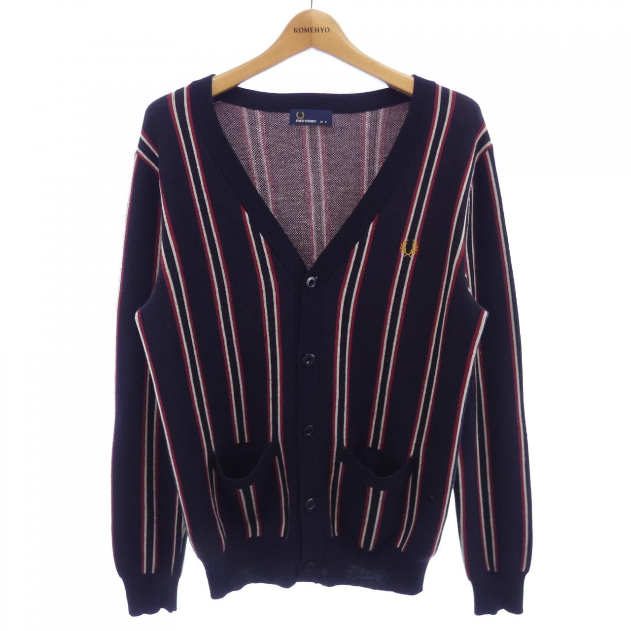フレッドペリー FRED PERRY F3156 カーディガン