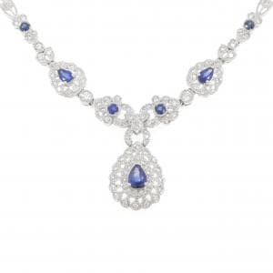 PT900 サファイヤ ネックレス 2.24CT