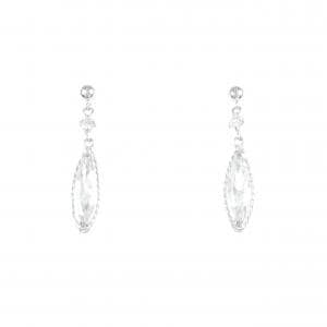 K14WG キュービック ピアス