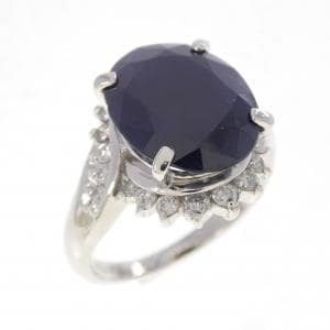 PT900 サファイヤ リング 5.843CT
