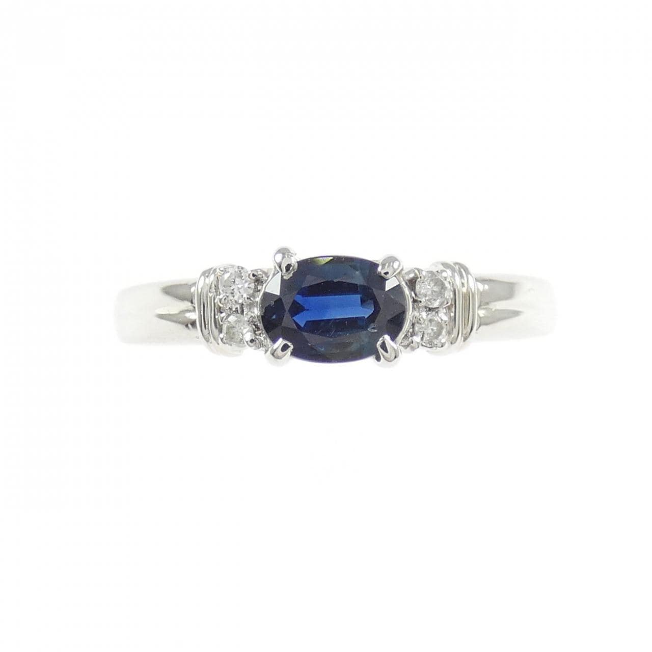 PT900 サファイヤ リング 0.41CT