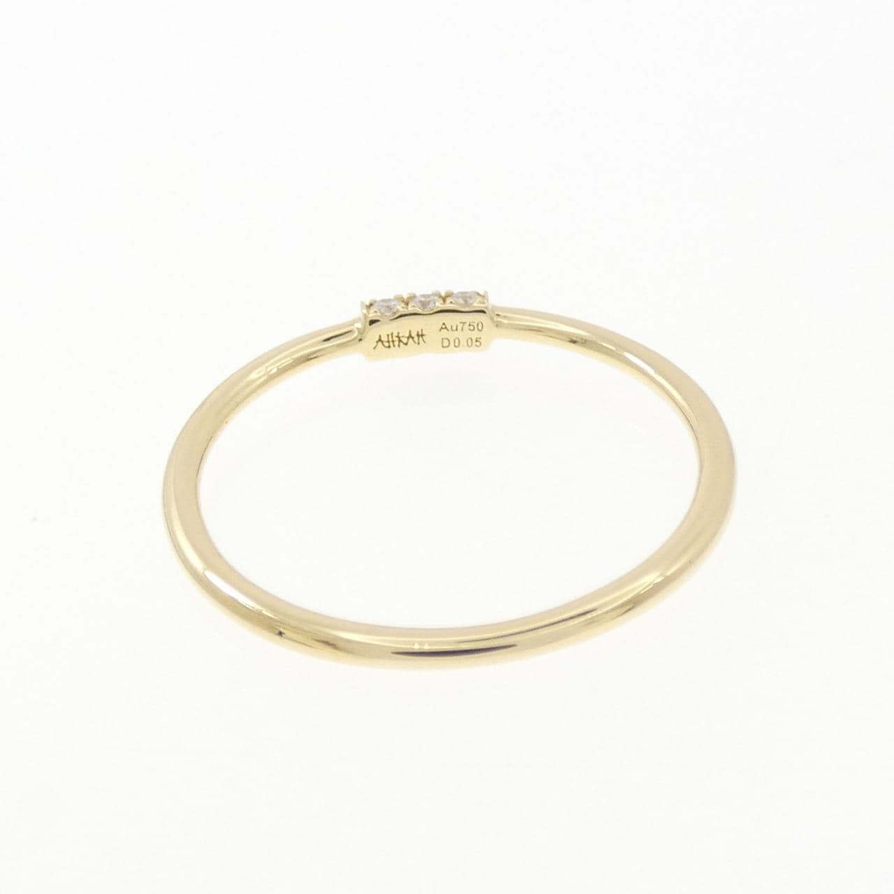 アーカー ホワイトナイトファイン リング 0.05CT