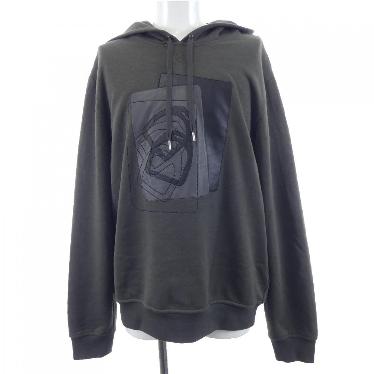 エルメス HERMES フーデッドパーカレザーパッチ　ETRIERS DECALES 367800HA パーカー