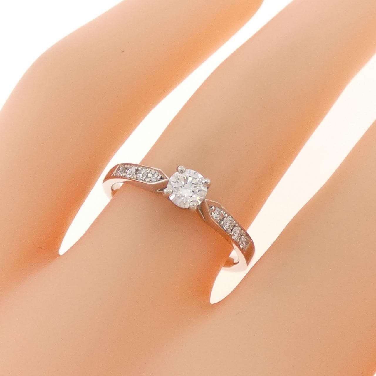 PT900 ダイヤモンド リング 0.234CT E VVS2 3EXT