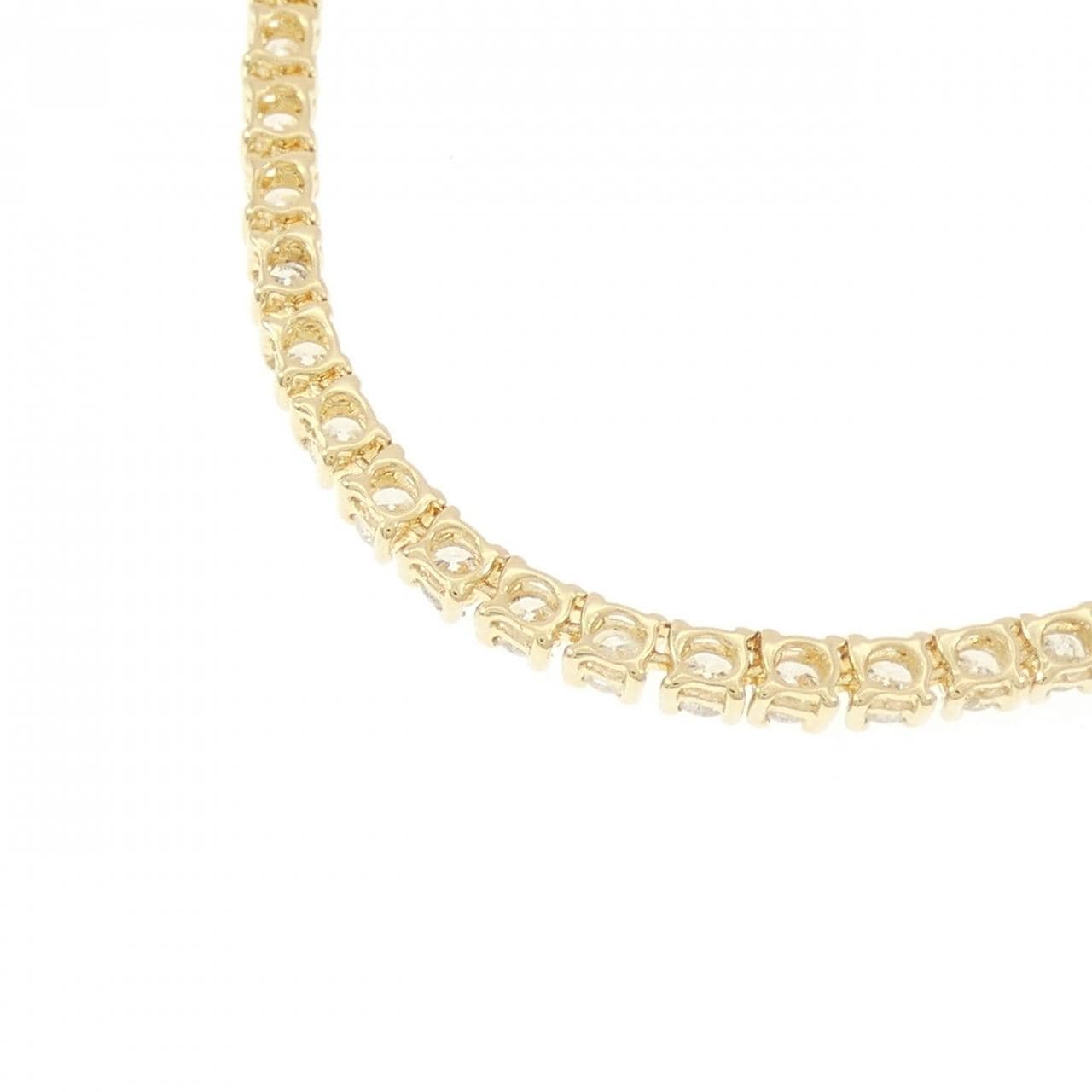 K18YG ダイヤモンド ネックレス 5.00CT