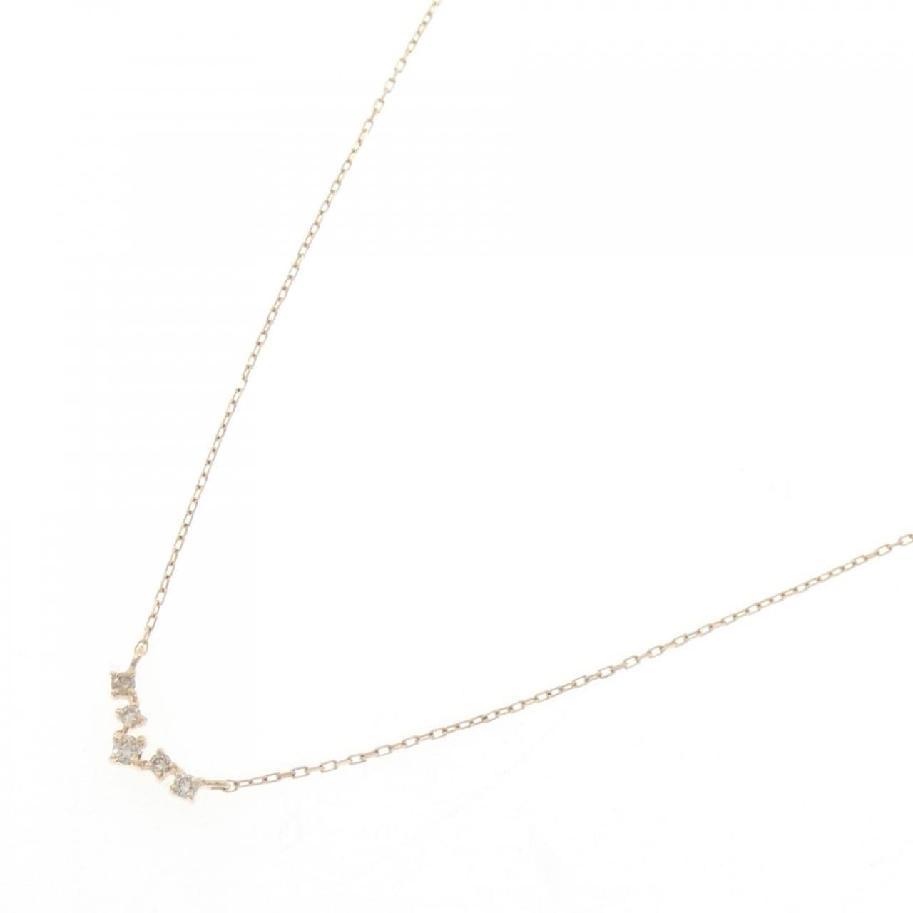 K10YG ダイヤモンド ネックレス