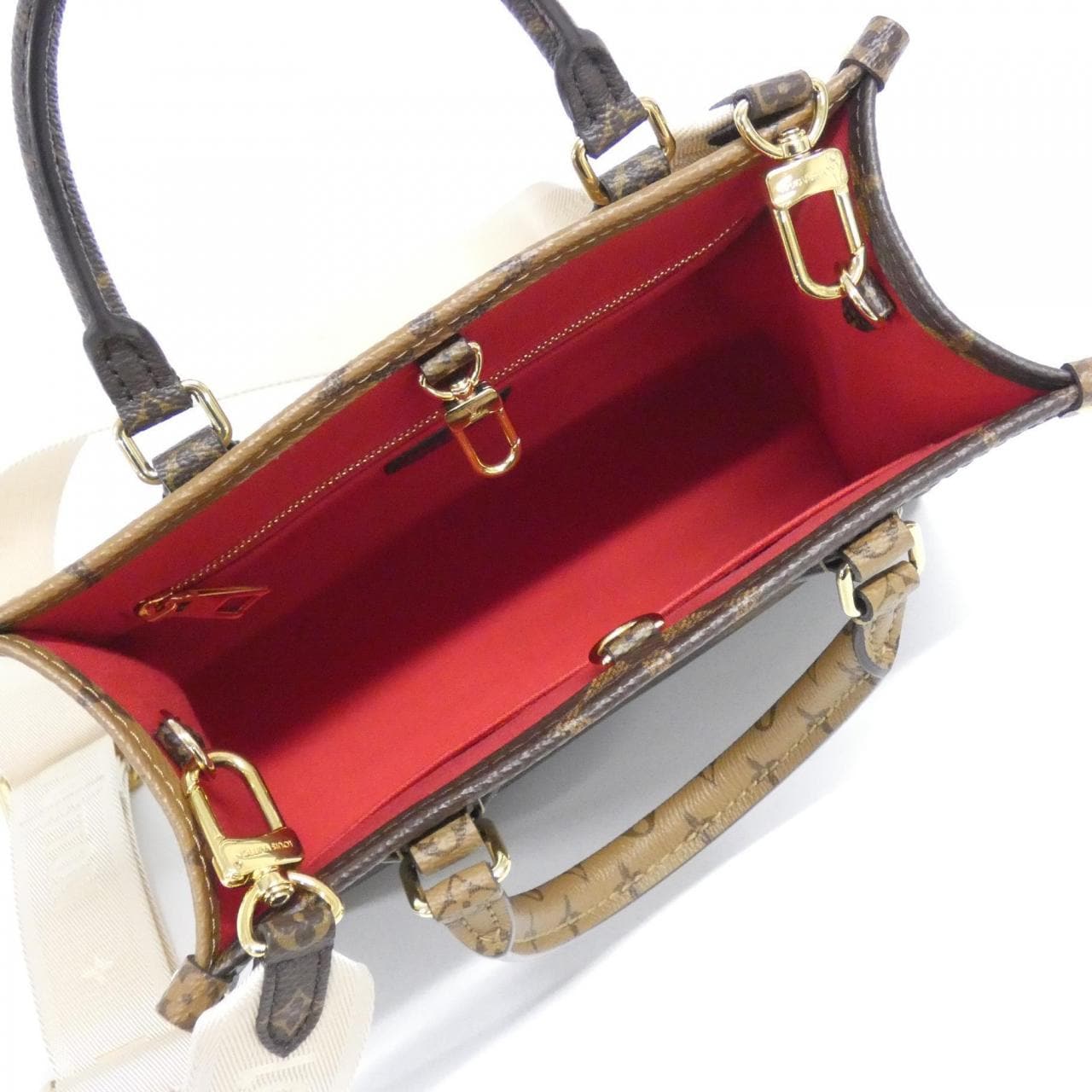 ルイヴィトン モノグラム ジャイアント オンザゴー PM M46373 バッグ
