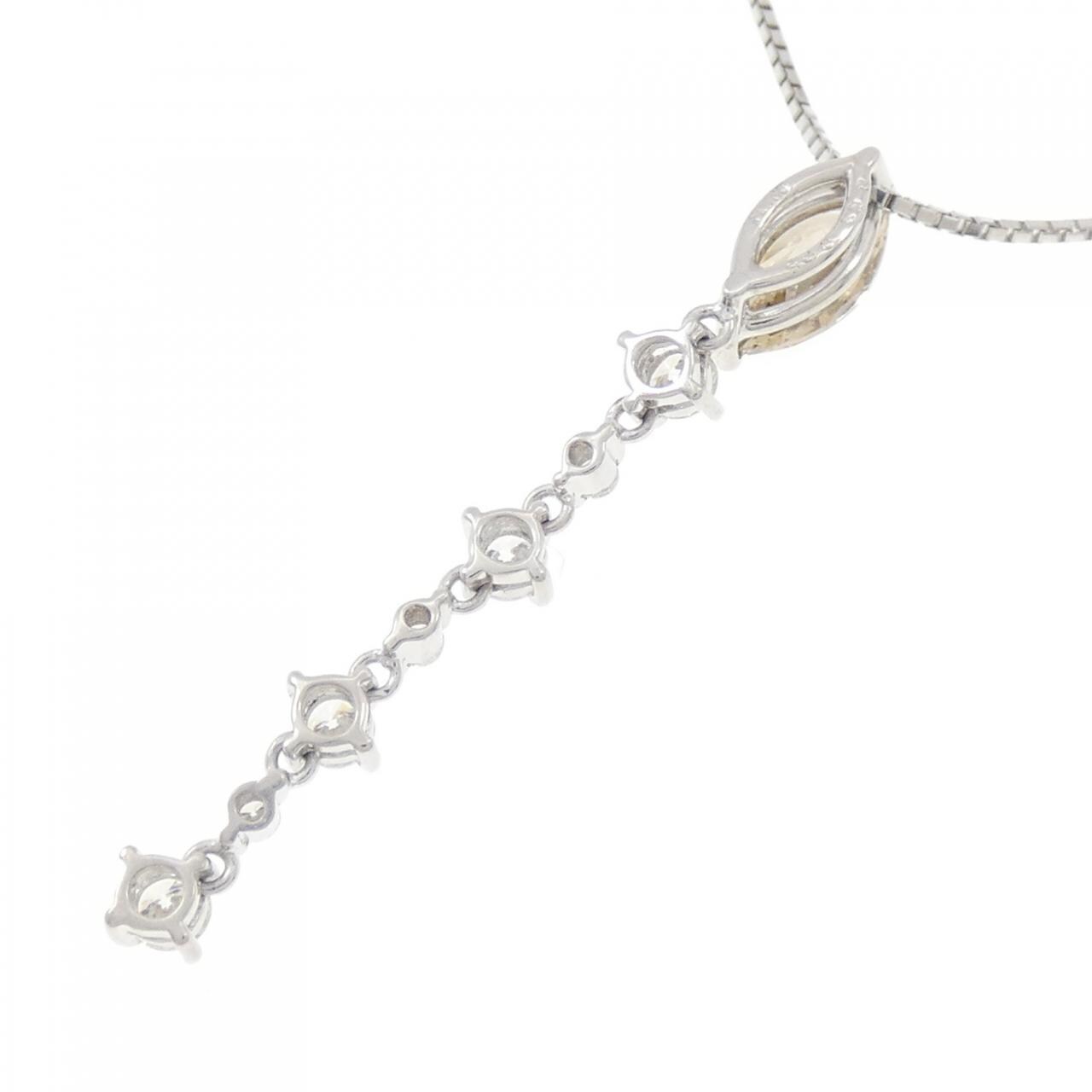 PT900/PT850 ダイヤモンド ネックレス 0.53CT