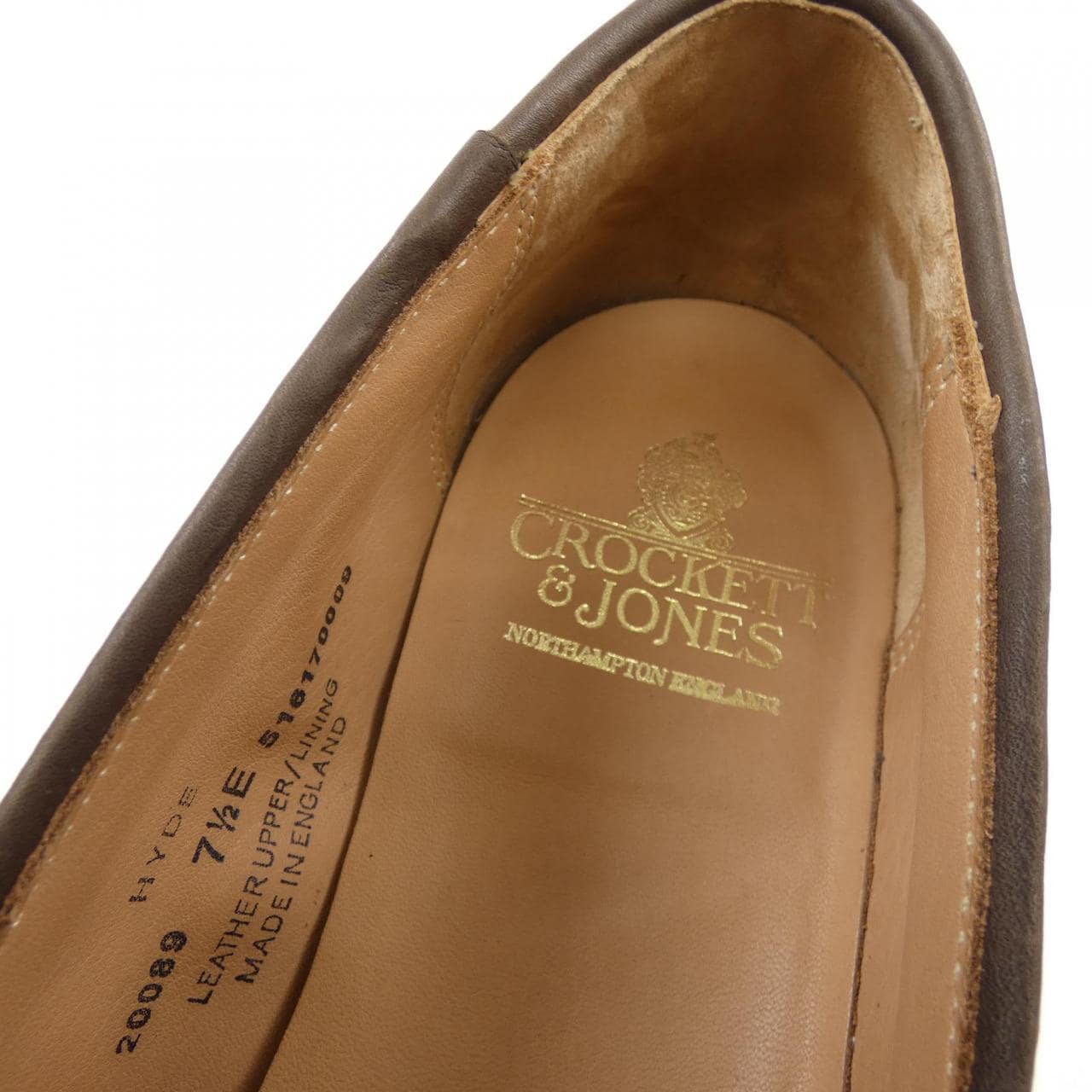 クロケットアンドジョーンズ CROCKETT&JONES HYDE シューズ