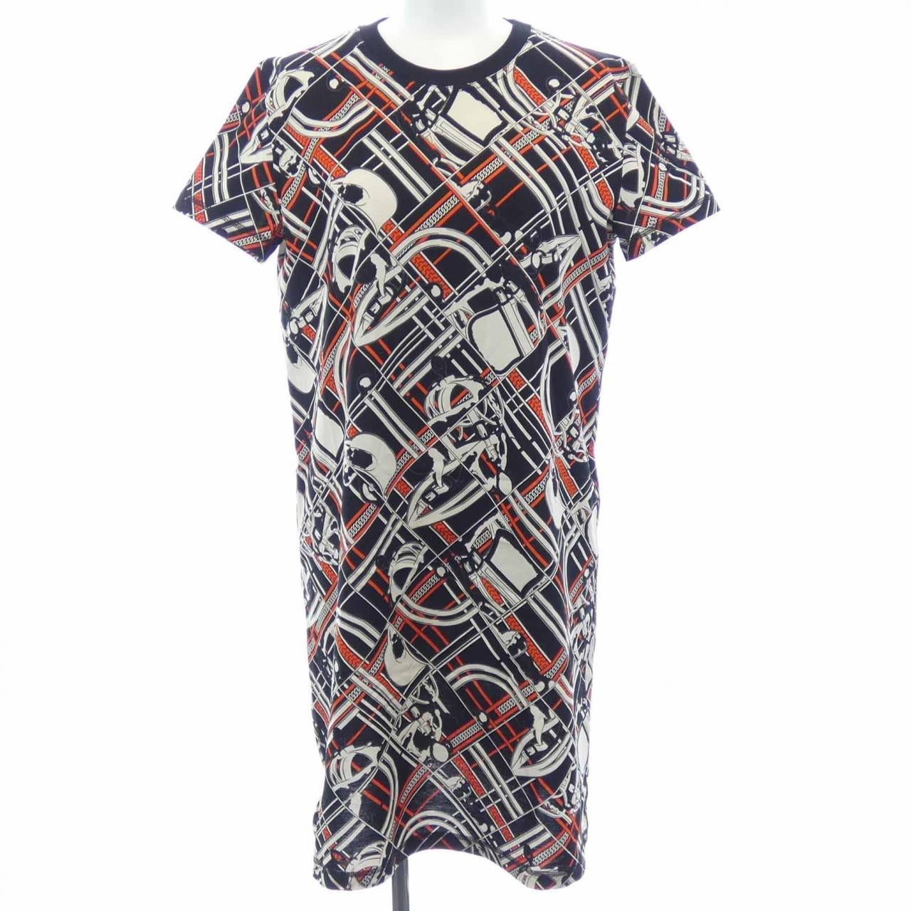 エルメス HERMES TARTAN ET CHAINES MILANO 3H4511DX カットワンピース