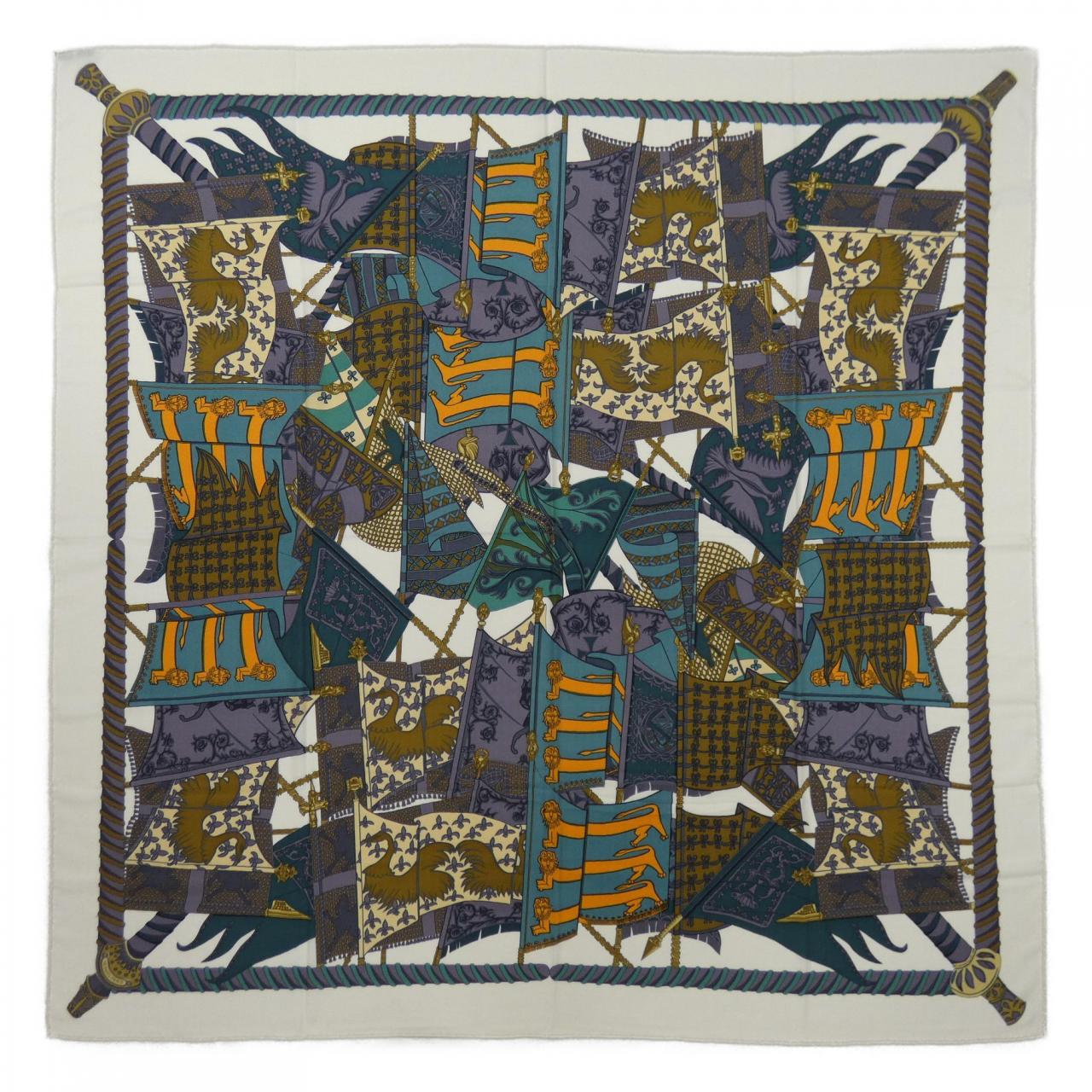 エルメス HERMES カレジェアン ショール