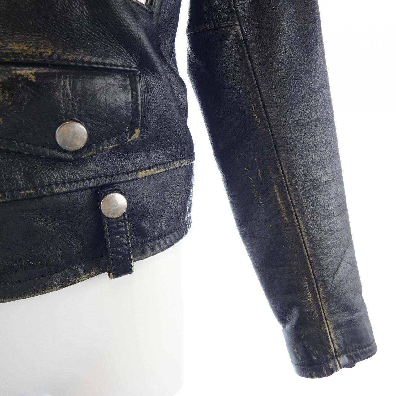 サンローラン SAINT LAURENT 397287 Y5RD2 レザーライダースジャケット