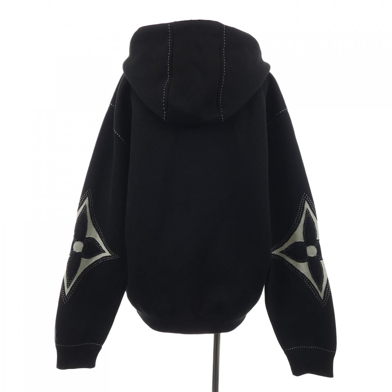 ルイヴィトン LOUIS VUITTON グラフィックインターシャジップコットンフーディ HRN89WAUR パーカー