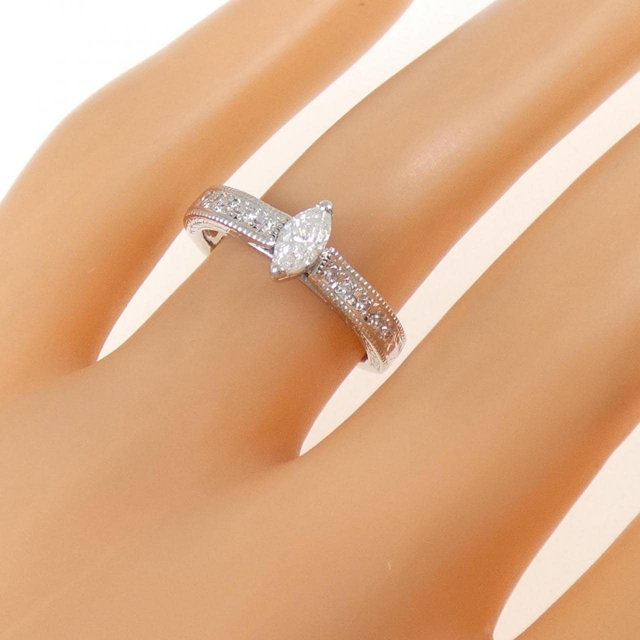 PT900 ダイヤモンド リング 0.230CT
