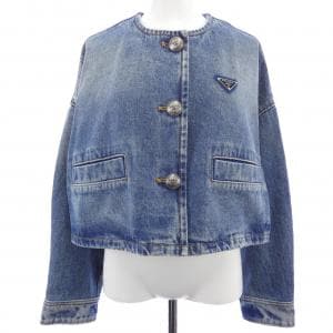 プラダ PRADA トライアングルロゴ GFB297 S222 12O0 デニムジャケット