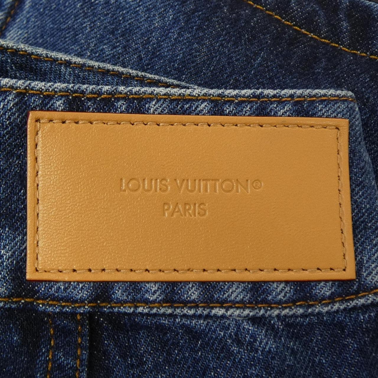 ルイヴィトン LOUIS VUITTON モノグラム アクセント ロウデニム FUSK98GOW スカート