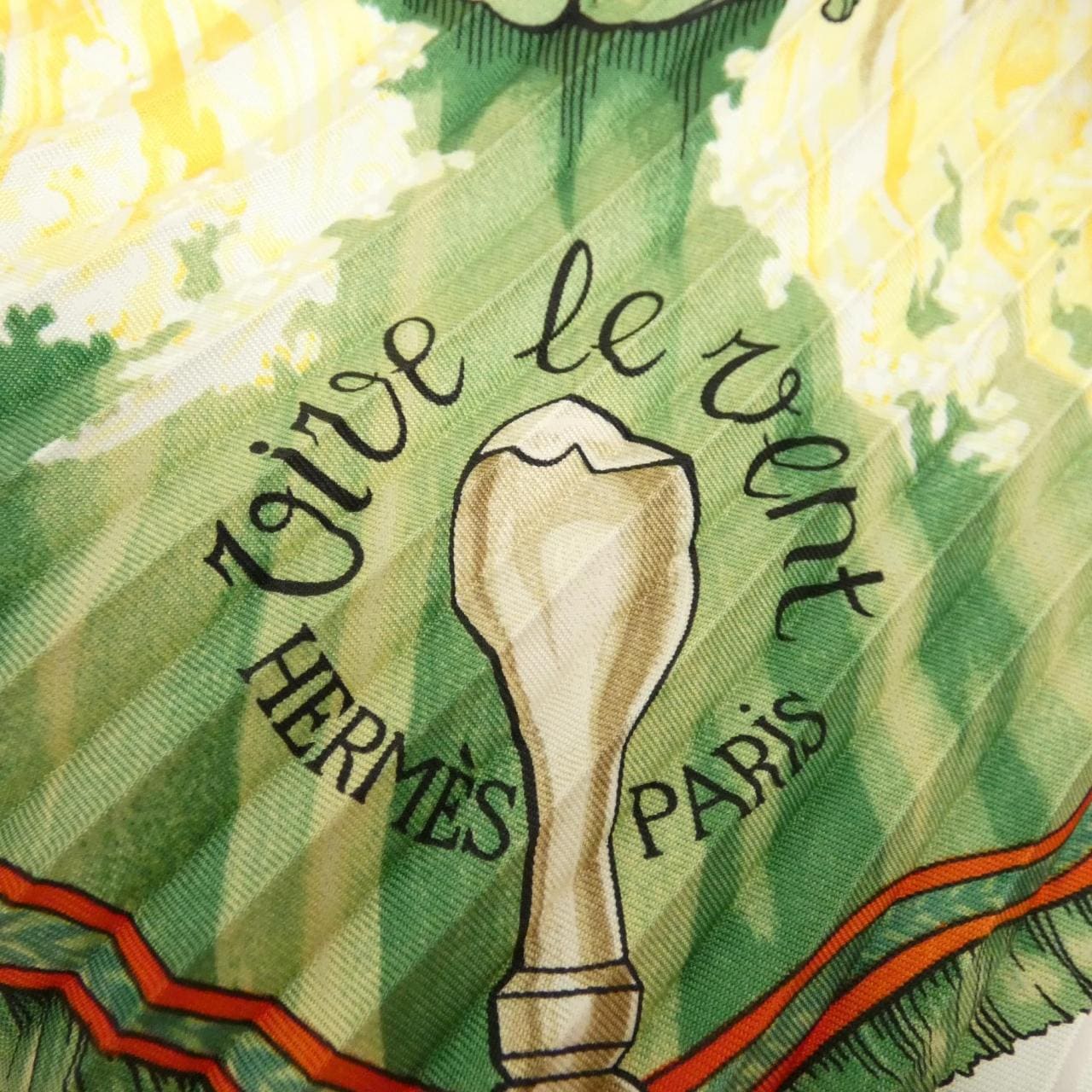 エルメス プリーツ スカーフ