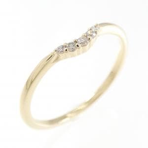 K10YG ダイヤモンド リング 0.03CT