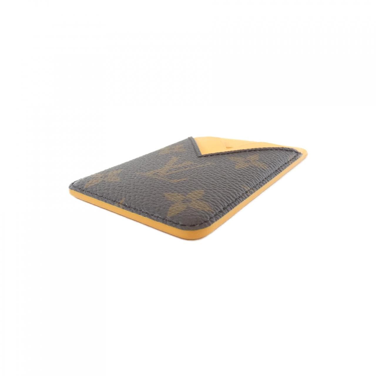 LOUIS VUITTON Monogram Macassar Porte Carte 磁铁 M12853
