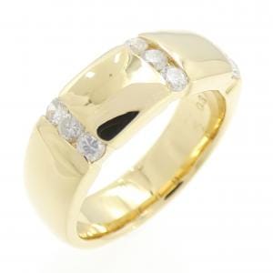 K18YG ダイヤモンド リング 0.34CT