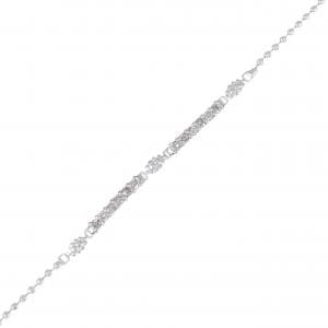 K18WG ダイヤモンド ブレスレット 0.25CT