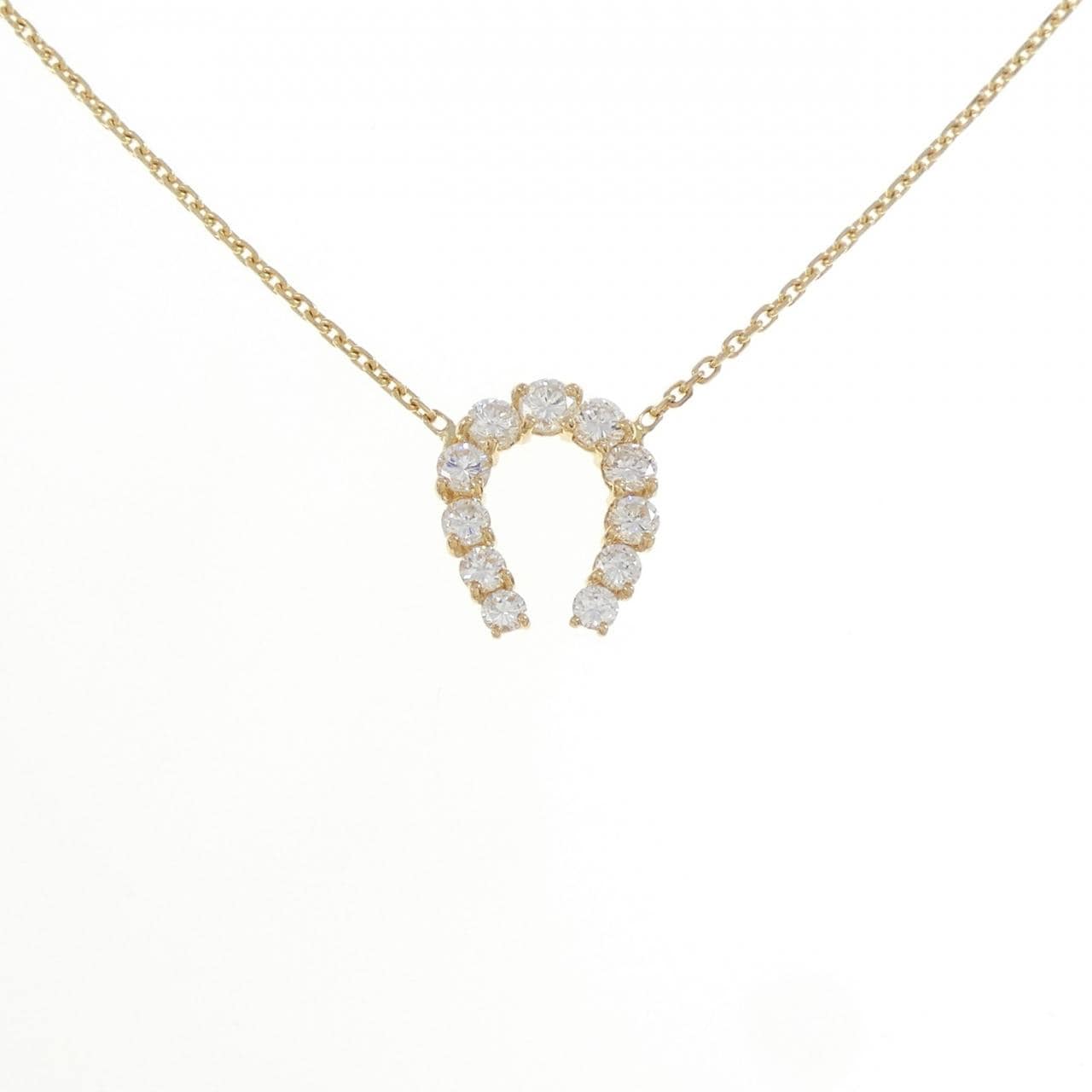 750YG ダイヤモンド ネックレス 0.69CT