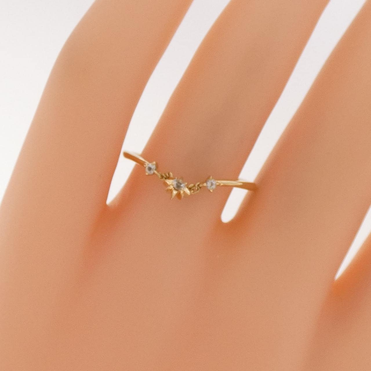 スタージュエリー ホワイトトパーズ リング