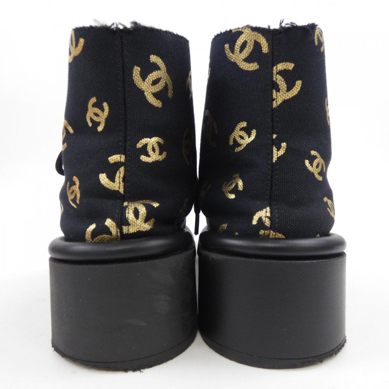シャネル CHANEL レースアップ G39093Y56084 ブーツ