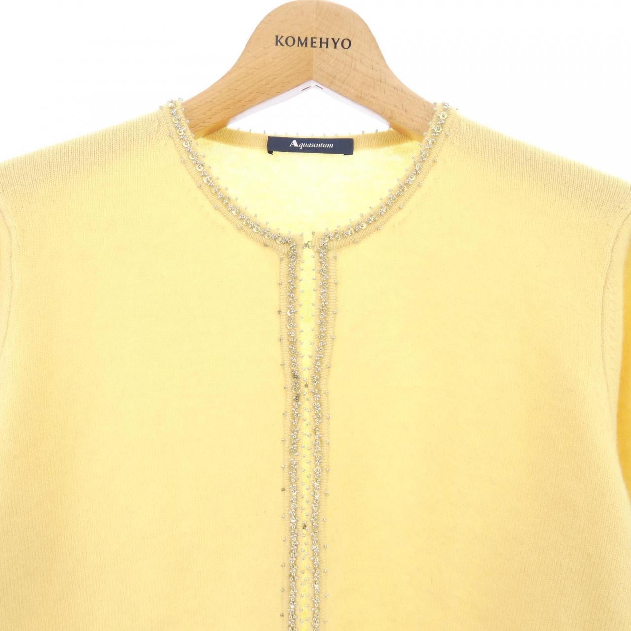 アクアスキュータム Aquascutum カーディガン