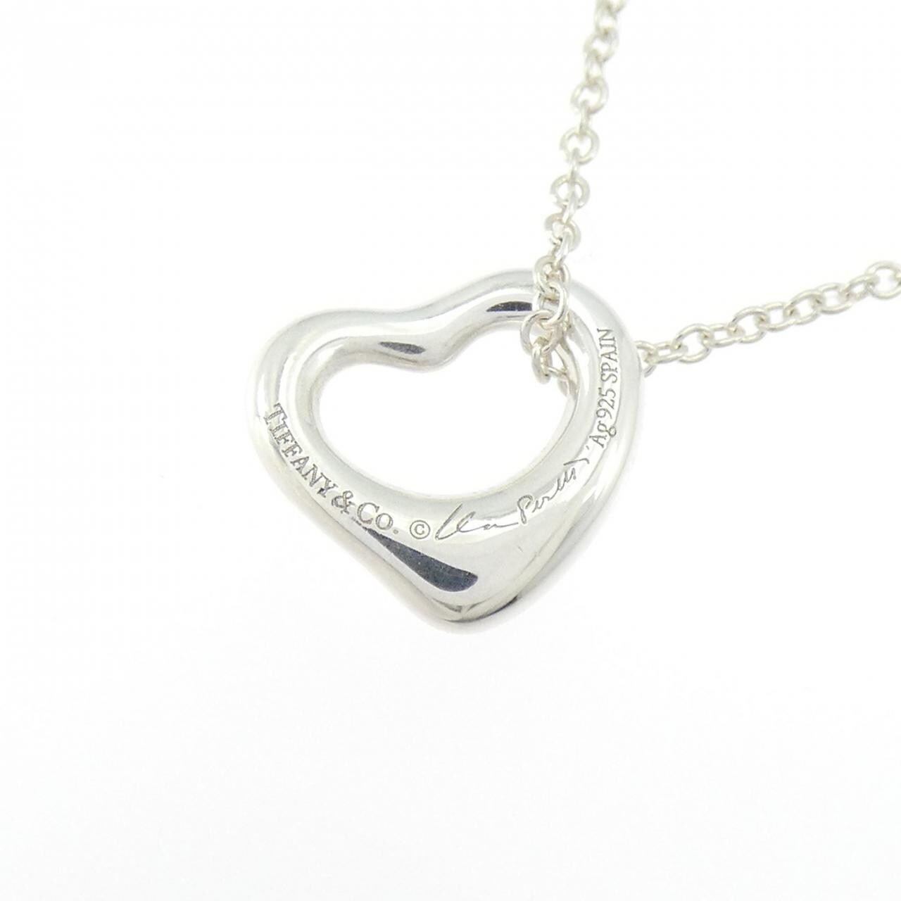ティファニー オープンハート ネックレス