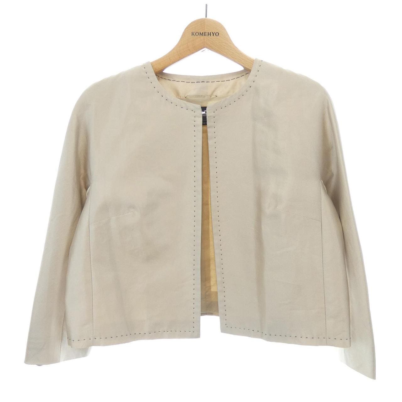 マックスマーラウィークエンド Max Mara weekend ノーカラージャケット