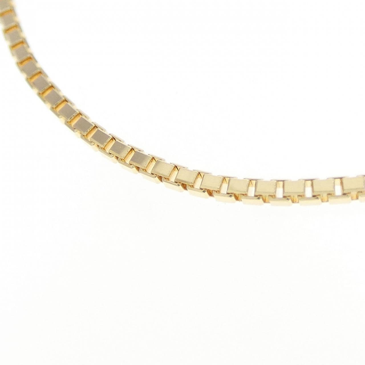 K18YG Venetian chain necklace