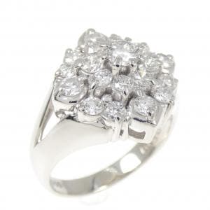 PT900 ダイヤモンド リング 1.00CT