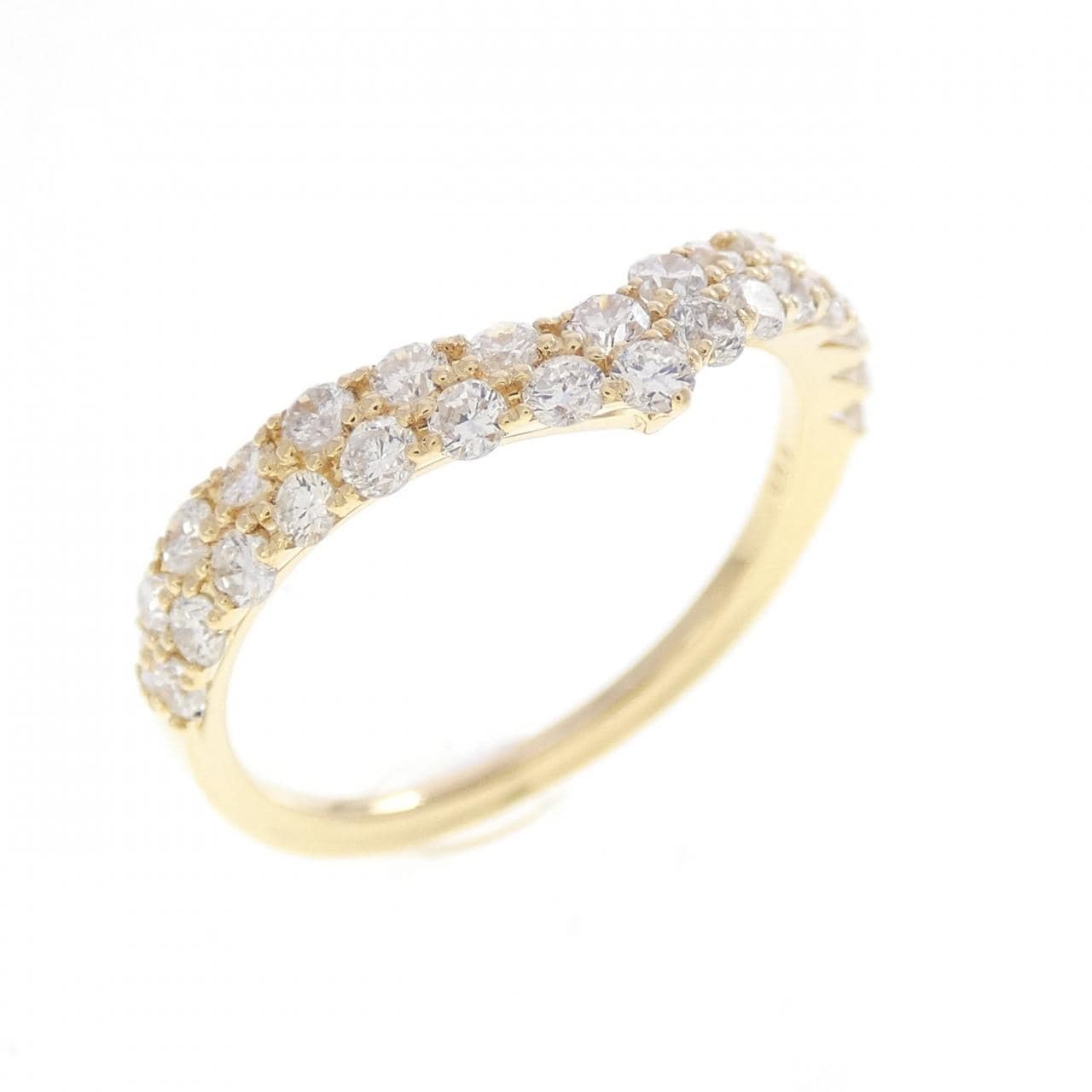 K18YG ダイヤモンド リング 0.60CT