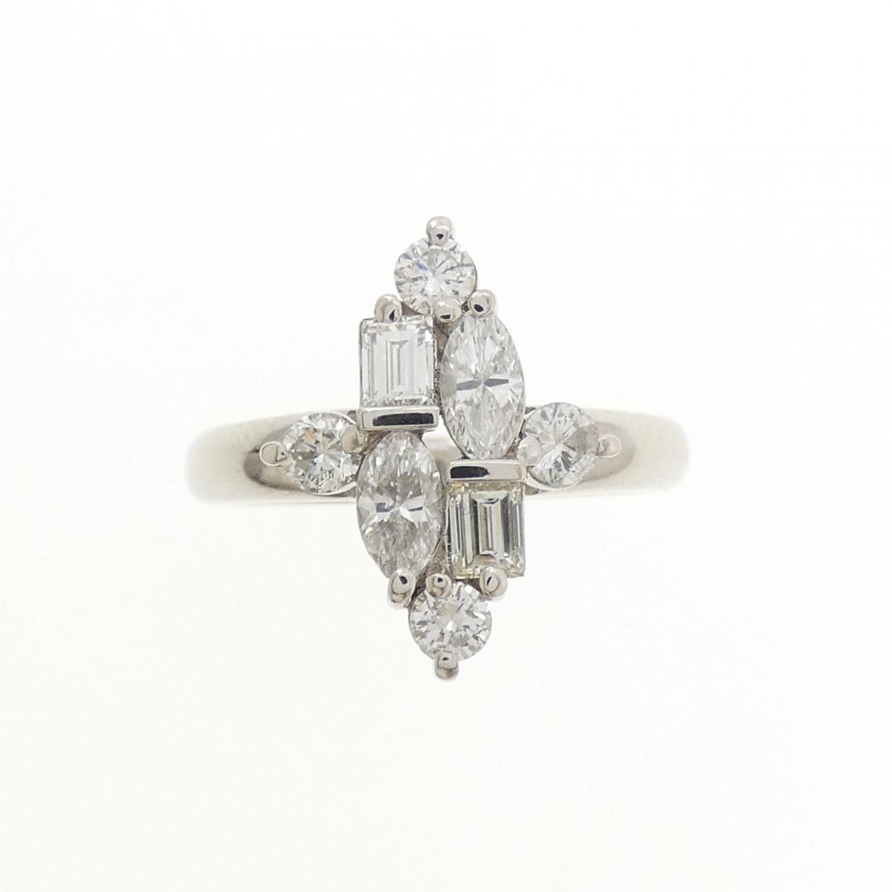 PT900 ダイヤモンド リング 1.02CT