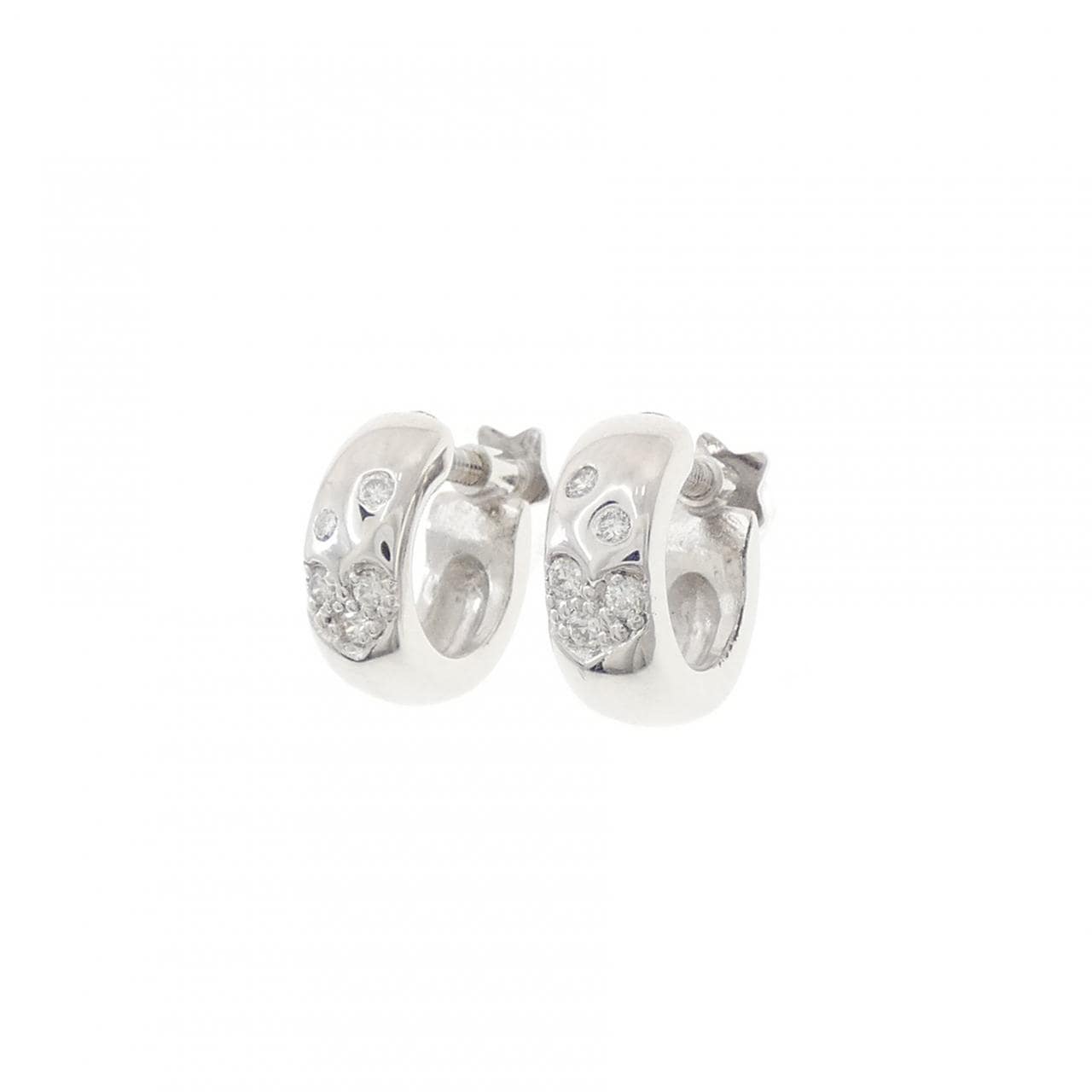 スタージュエリー ダイヤモンド イヤリング 0.12CT