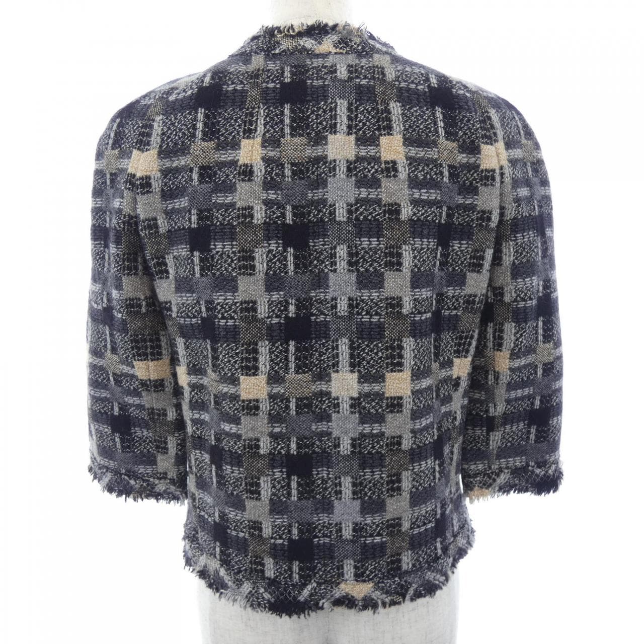 【ヴィンテージ】シャネル CHANEL P26751V17018 05A ノーカラージャケット