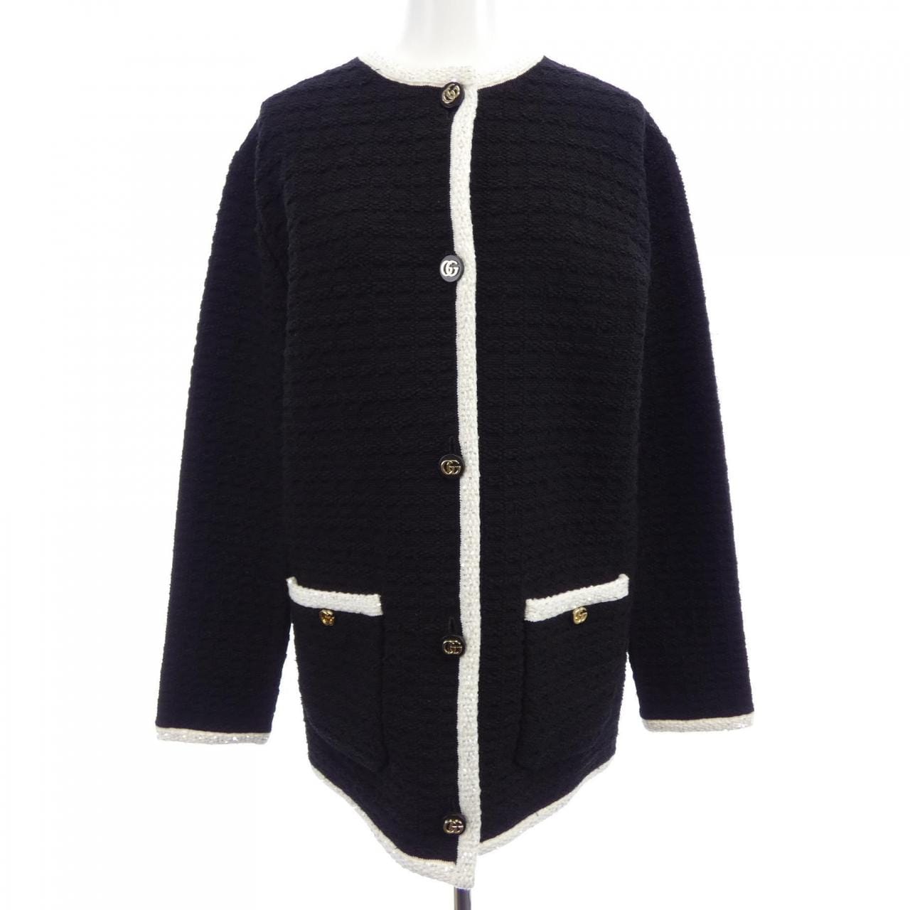 グッチ GUCCI 832677 XKEY3 ノーカラージャケット