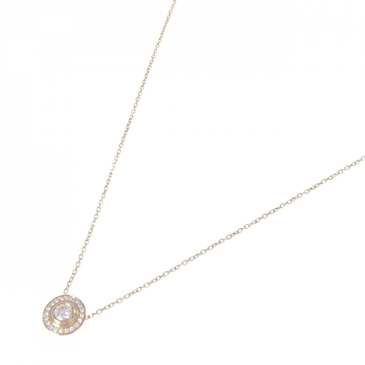 カルティエ ダムール ネックレス 0.23CT D VVS2 3EXT