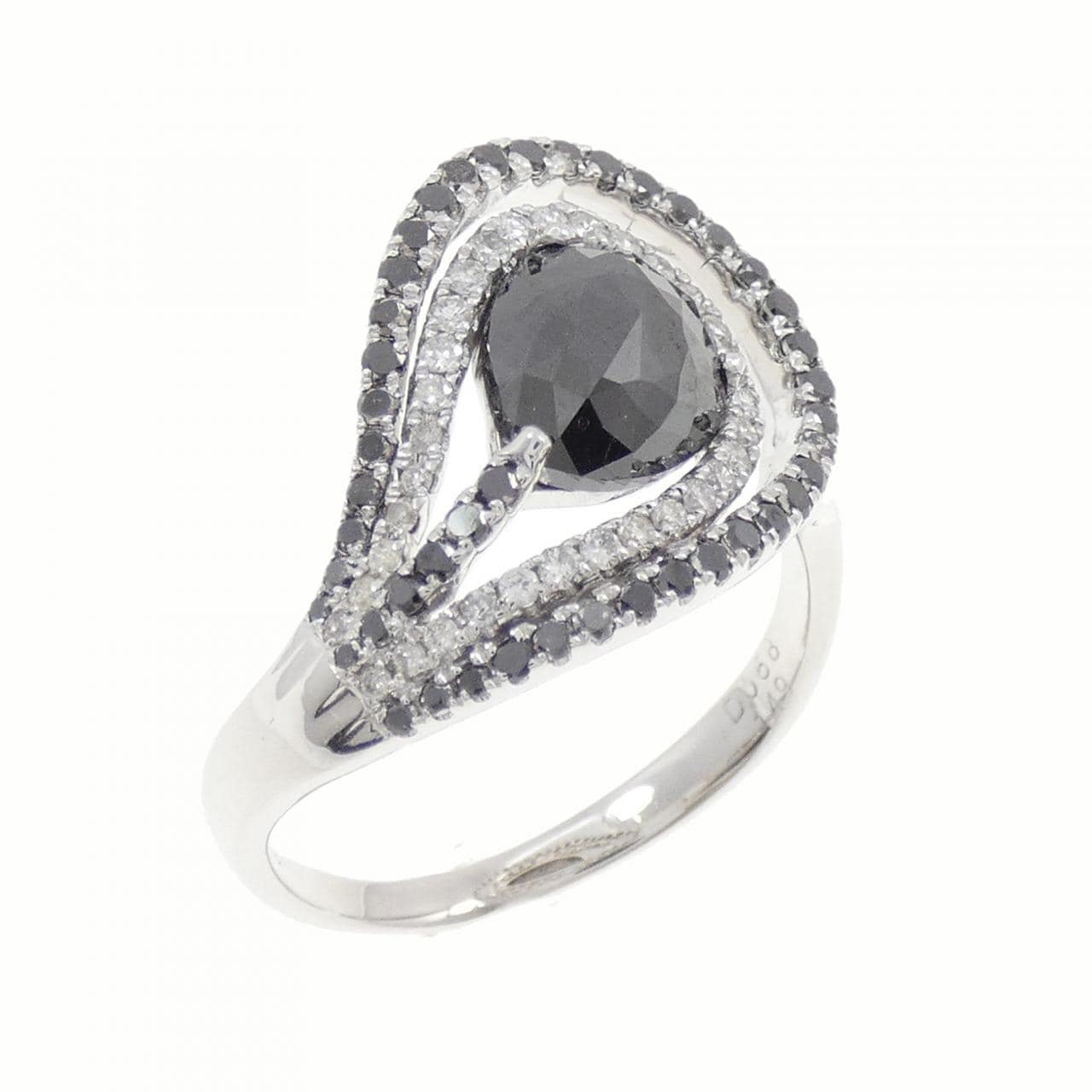 K18WG ダイヤモンド リング 1.49CT