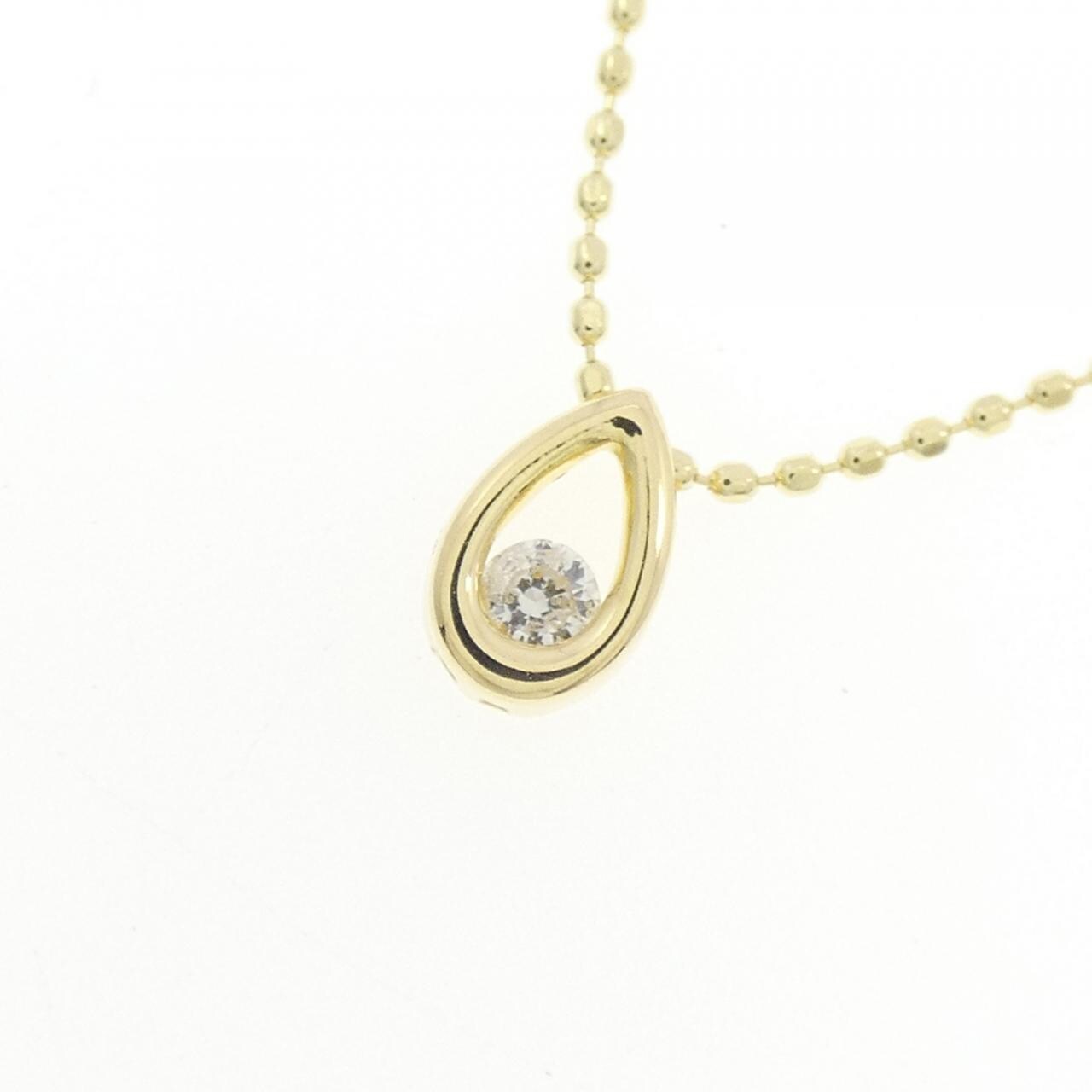 K18YG ダイヤモンド ネックレス 0.05CT