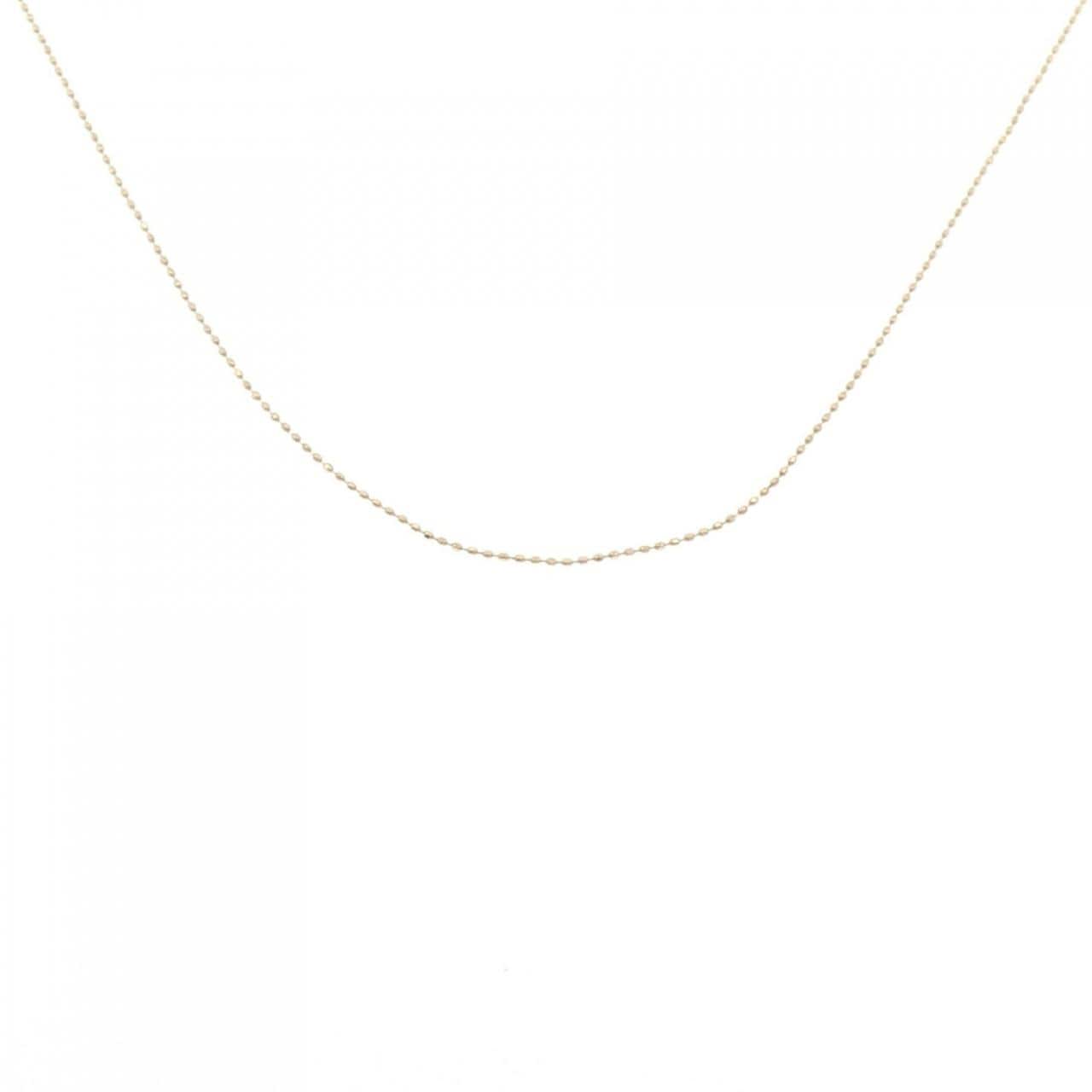 K18YG chain necklace