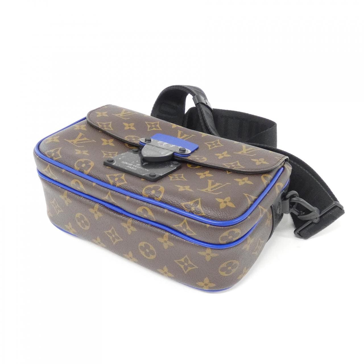 LOUIS VUITTON Monogram Macassar S Rock 郵差包 M45863 單肩包