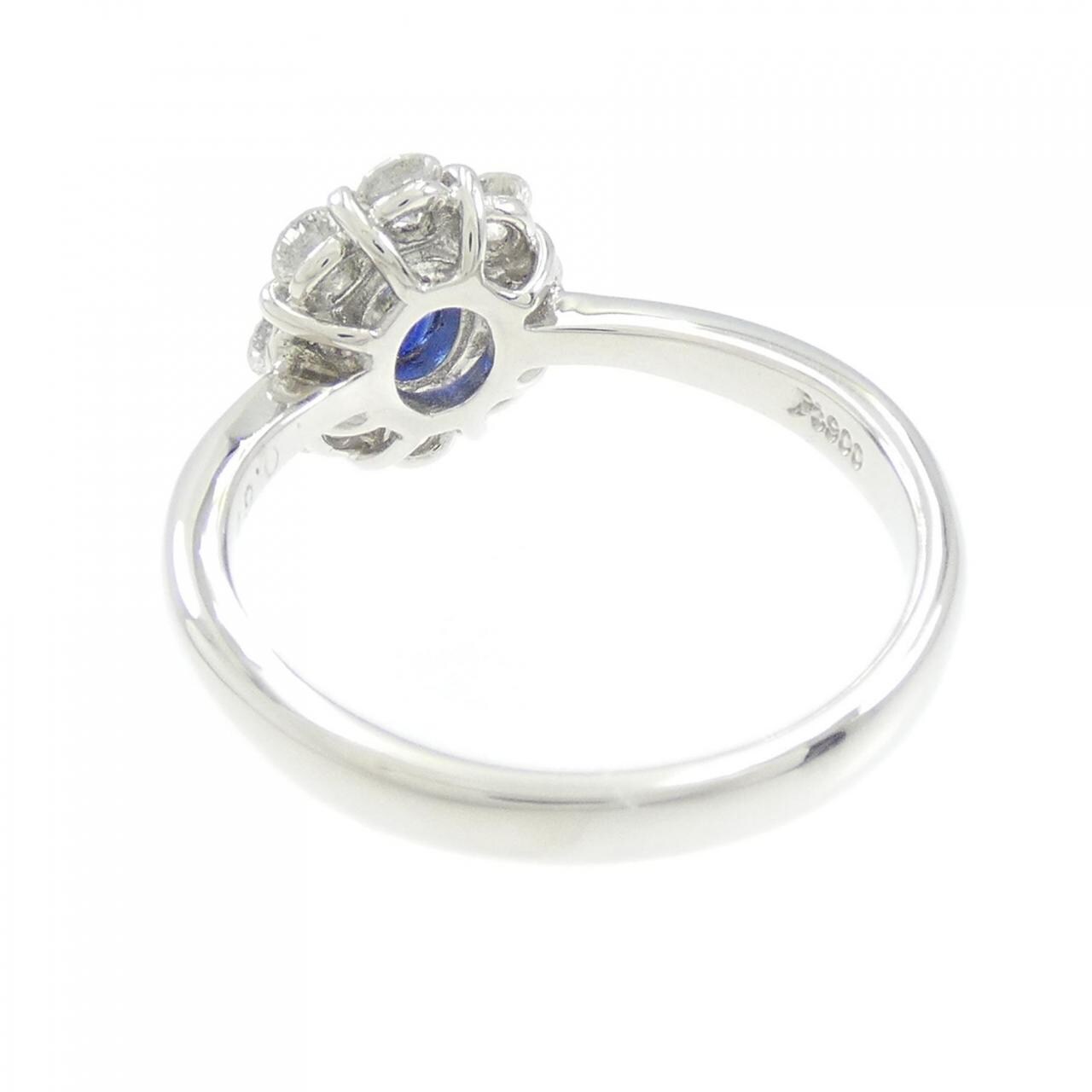 PT900 サファイヤ リング 0.61CT