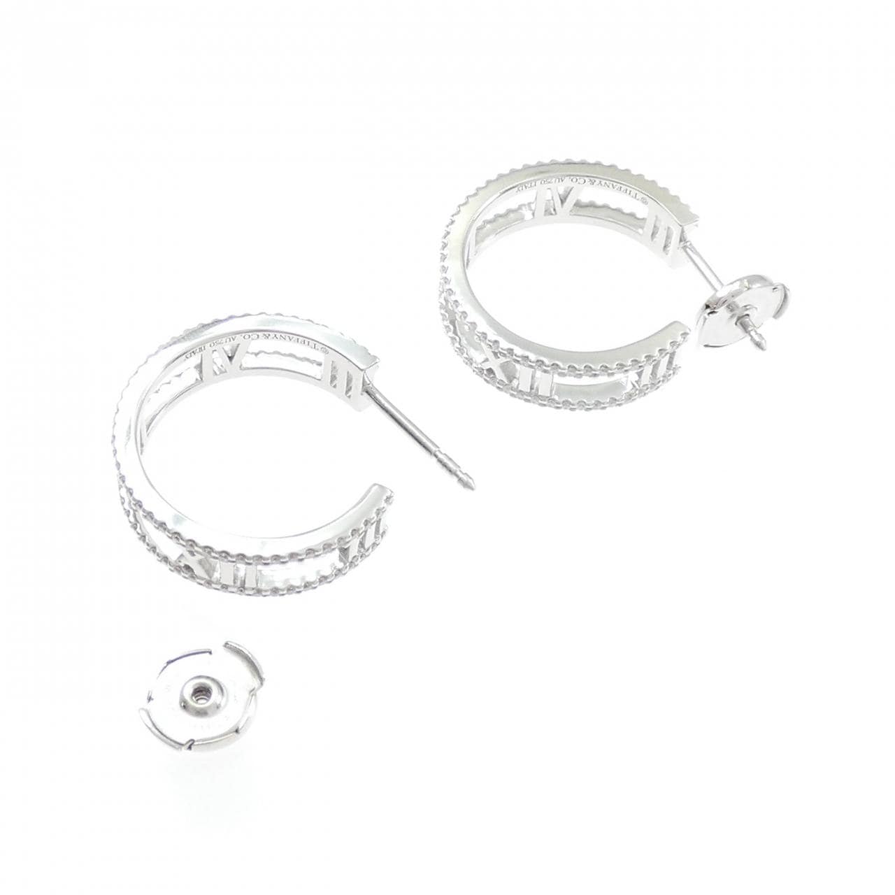 ティファニー アトラス フープ ピアス