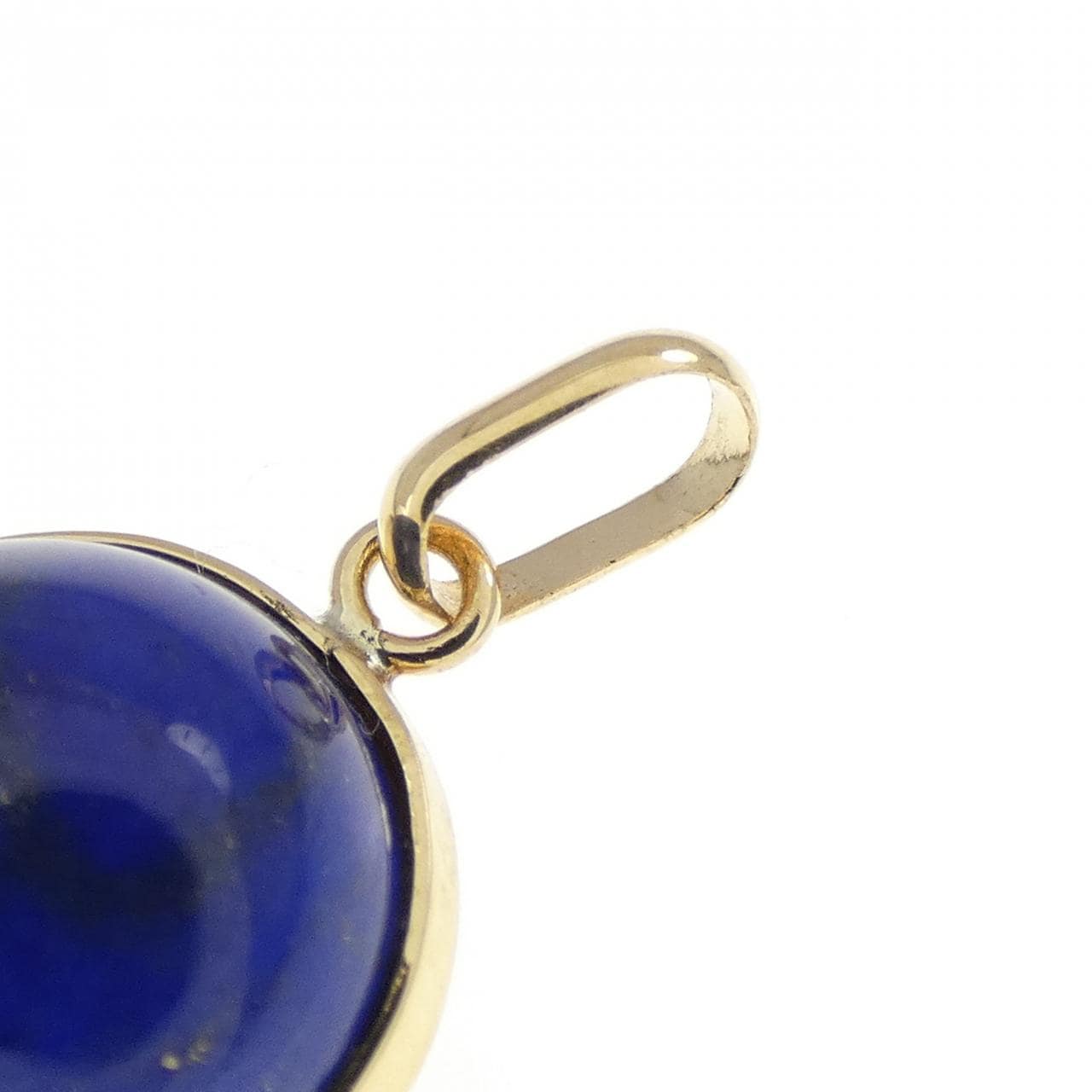 K18YG ラピスラズリ ペンダント 4.38CT